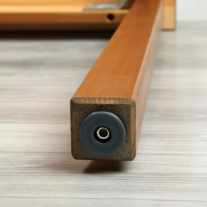 Накладка мебельная круглая ТУНДРА, d=30 мм, 4 шт., полимерная, цвет серый