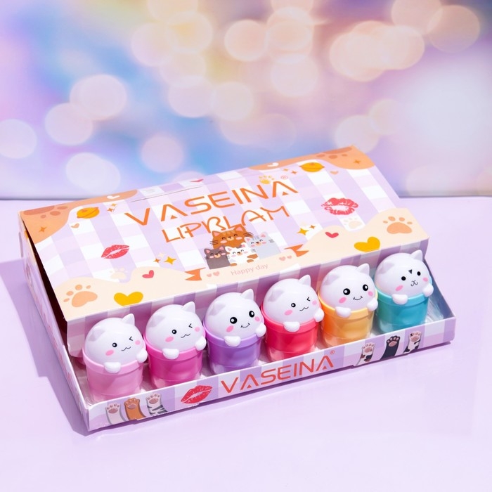 Бальзам для губ &laquo;Японские котята&raquo;, микс