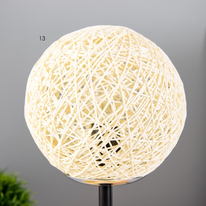 Настольная лампа "Матильда" Е14 40Вт оранжевый 20х20х30см RISALUX