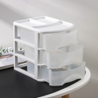 Мини-комод 3-х секционный &laquo;Минибокс-3&raquo;, цвет МИКС