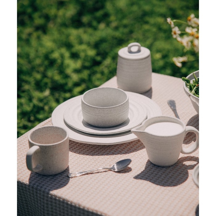 Набор салатников керамических SL Home &laquo;Арена Бланка&raquo;, 370 мл, d=11 см, цвет белый