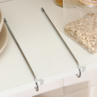 Держатель для кружек подвесной на 8 предметов Доляна, 27,5&times;20&times;7,5 см, на толщину полки 3,5 см, цвет хром