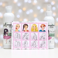 Подарочный набор косметики для девочки Compliment Kids &laquo;Само очарование&raquo;: шампунь для волос, 250 мл + спрей для волос, 200 мл + игра настольная