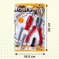 Набор инструментов &laquo;Слесарь&raquo;, 6 элементов, цвет МИКС