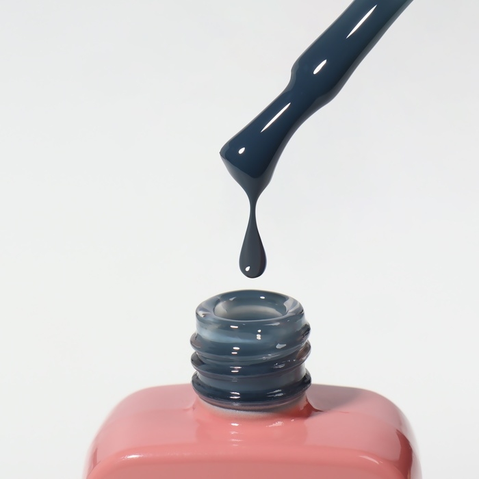 Гель лак для ногтей &laquo;GENTLE&raquo;, 3-х фазный, 10 мл, LED/UV, цвет серый (5)