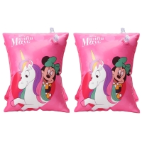 Нарукавники &laquo;Минни Маус&raquo;, детские, для плавания, 20х16 см., цвет розовый