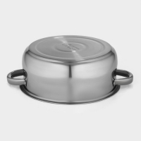 Мантоварка-пароварка Доляна &laquo;Классика&raquo;, d=24 см, 4 уровня (нижний уровень 3.6 л), индукция, нержавеющая сталь