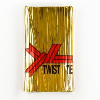 Клип лента, набор 800 шт., длина 1 шт. &mdash; 12 см, цвет золотой