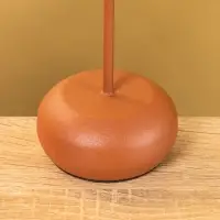 Подсвечник на 1 свечу текстурный "Терракотовый" 8х8х25,5 см