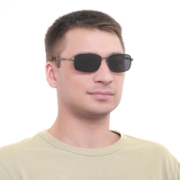 Очки солнцезащитные OneSun, поляризационные, UV 400, 14.5&times;13&times;5 см, линза 4&times;5.5 см, чёрные