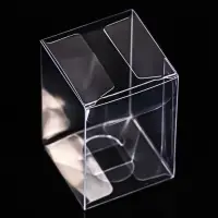 Складная прозрачная коробка из PVC, для упаковки подарков, 4&times;4&times;6 см
