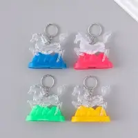 Фонарик брелок для ключей на кольце &laquo;Лошадь в горах&raquo;, мигает, 6.5&times;2.5&times;6.2 см, МИКС