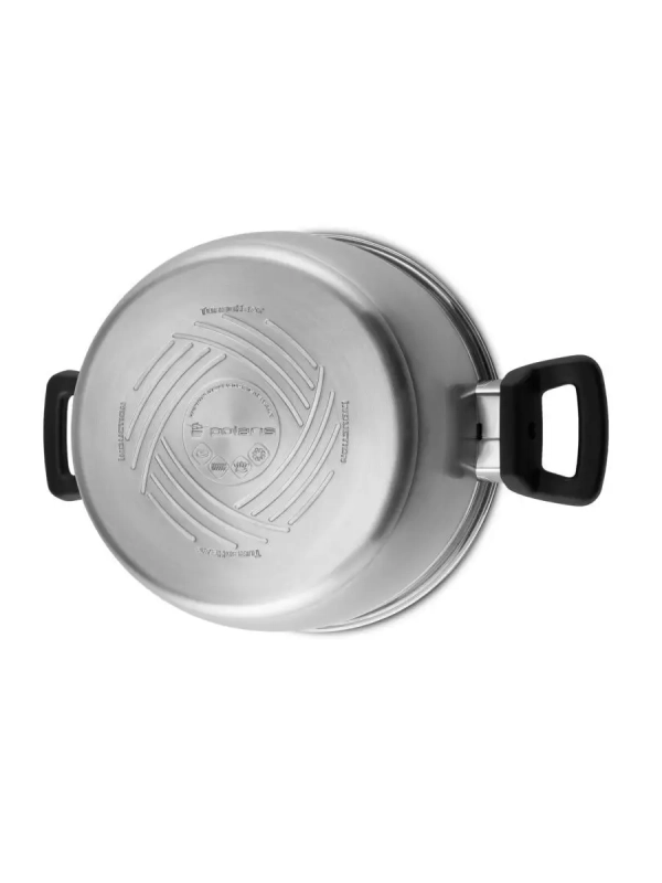 Кастрюля Rialto-20С со стеклянной крышкой, 3.2 литра