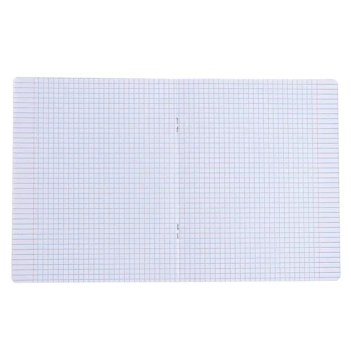 Тетрадь 12 листов в клетку &laquo;С ушками&raquo;, обложка бумага, текстура, МИКС