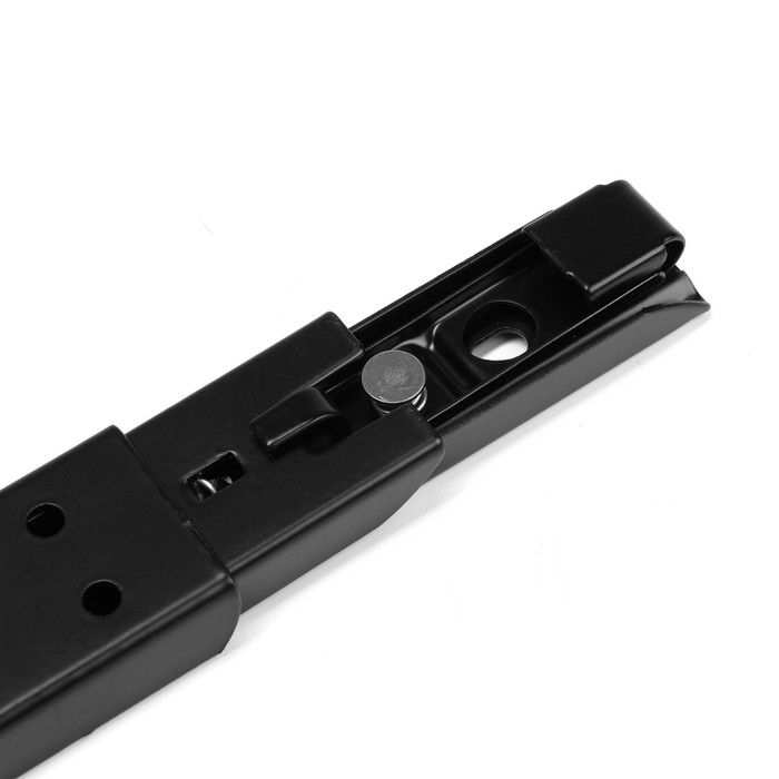 Кронштейн складной для столов и полок ТУНДРА, F001 , 2 шт., длина 200 мм., сталь, цвет черный   9703