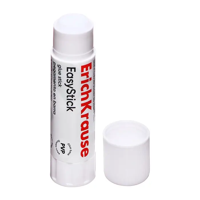 Клей-карандаш ErichKrause Standard, 6 г, быстрое склеивание