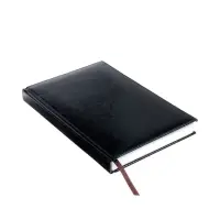 Ежедневник недатир А5 160л Небраска черный