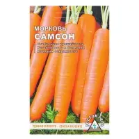 Семена Морковь  "САМСОН" Семена на ленте, 6 М