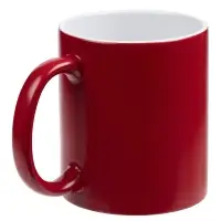 Кружка &laquo;Хамелеон&raquo;, глянцевая, красная