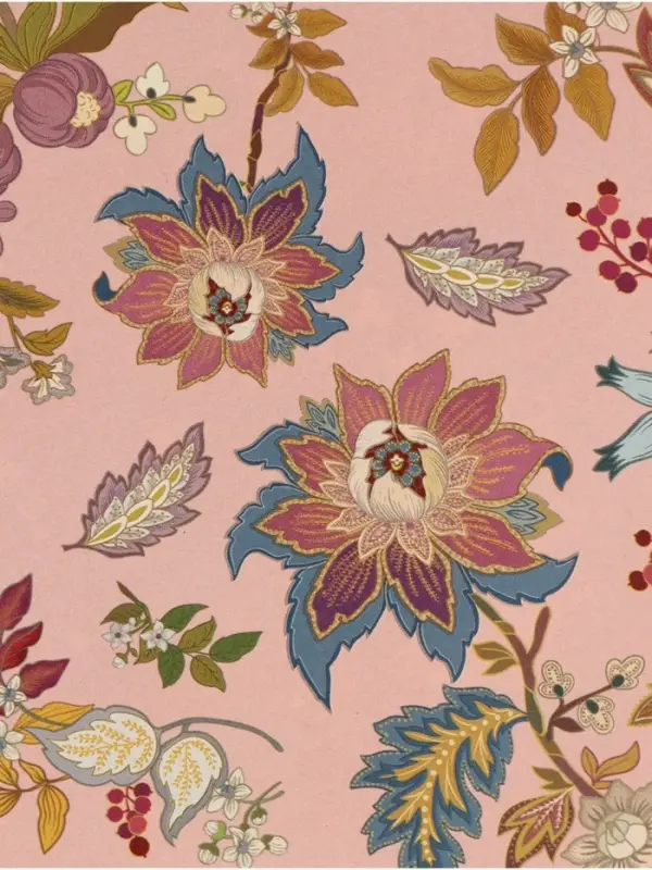 Бумага упаковочная глянцевая двухсторонняя &laquo;Цветы&raquo;, 70 &times; 100 см