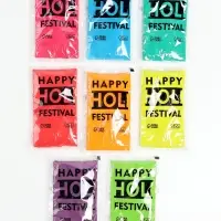 Набор красок Холи 8шт. 100гр. В коробке