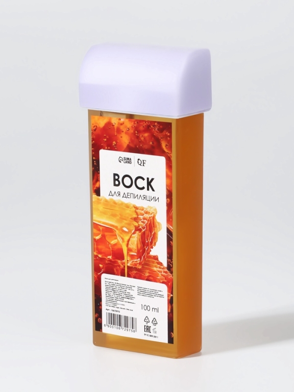 Воск для депиляции в картридже Мёд 100мл накл QF