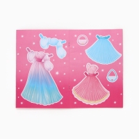 Набор детский "Сказочные пузырьки", гель-пена 250 мл, книжка-вырезалка А5