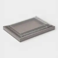 Подносы Доляна, набор 3 шт., 40&times;30 см, 35&times;25 см, 30&times;20 см, дерево, коричневые