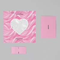 Коробка для конфет, кондитерская упаковка, 4 ячейки, &laquo;Любимое сладкое&raquo;, 10.5 х 10.5 х 3.5 см