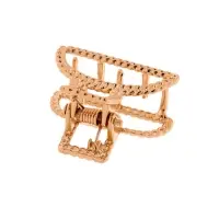 Крабик для волос &laquo;Эмма&raquo;, дуга, 2.5 см, золото