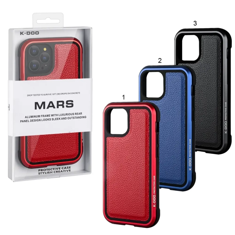 Чехол iPhone 13 Pro Mars Leather