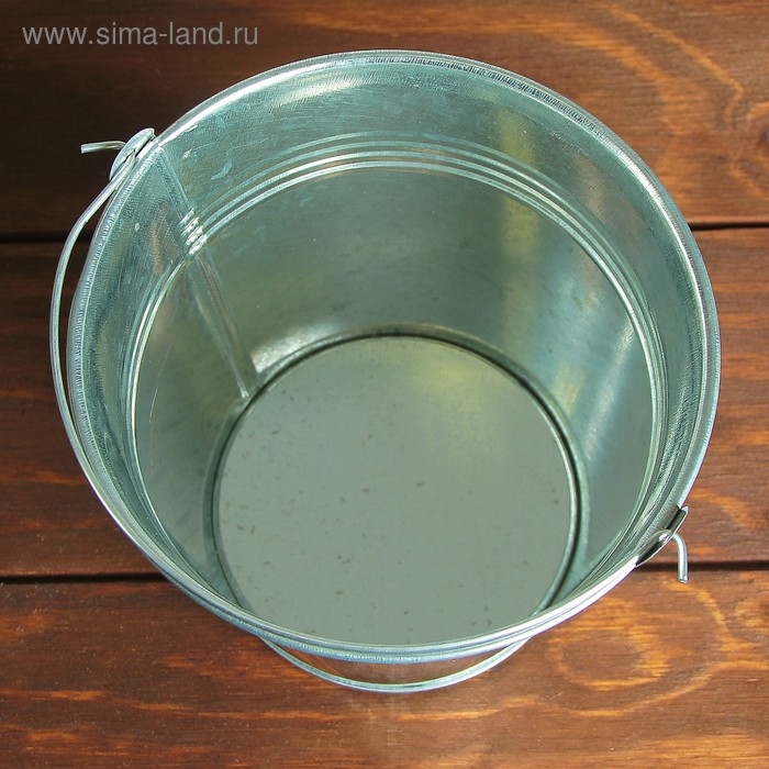 Кашпо "Ведерко Альма" 13,5х13,5х11,5см