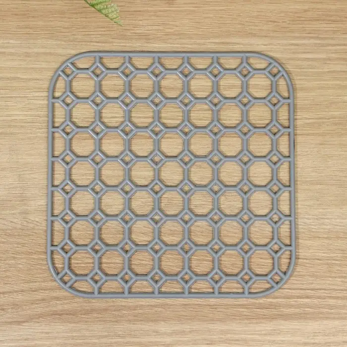 Решётка в раковину Комфорт Плюс, 26&times;26 см, пластик, МИКС