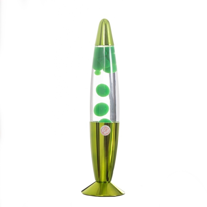 Светильник "Ракета" 1х30Вт Е14-R39 (воск) зеленый 8х8х34см