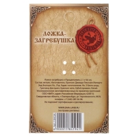 Кошельковый талисман: ложка загребушка &laquo;Процветания&raquo;, 4,6 х 1,1 см.