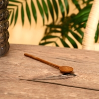 Ложка 15х3 см, тиковое дерево