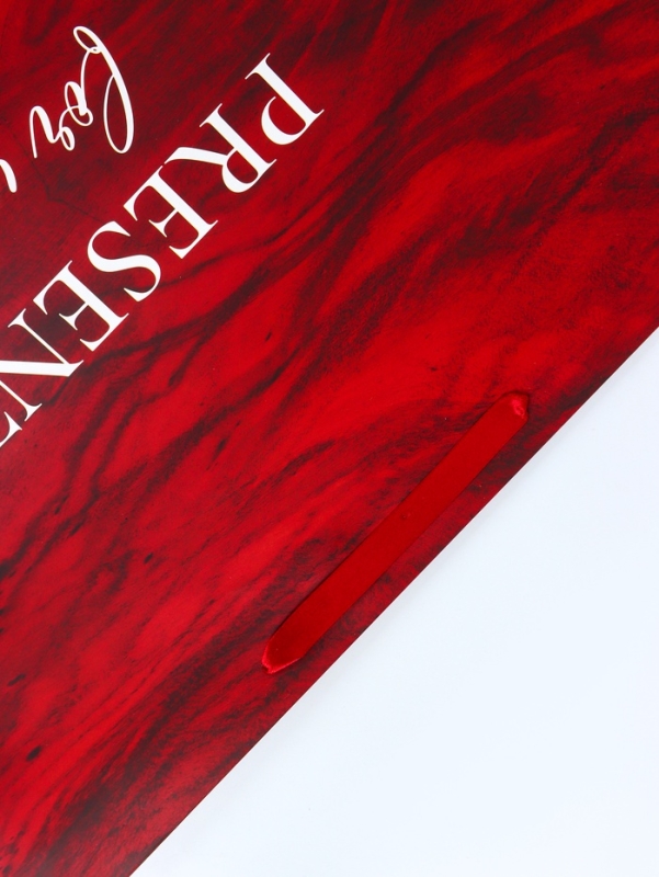 Пакет подарочный ламинированный горизонтальный &laquo;Презент&raquo;, XL 49 &times; 40 &times; 19 см