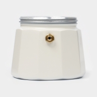 Кофеварка гейзерная "Good morning" на 3 чашки, цвет белый