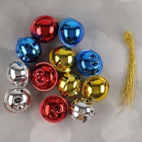 Бубенчики, набор 12 шт., размер 1 шт. - 3&times;3 см