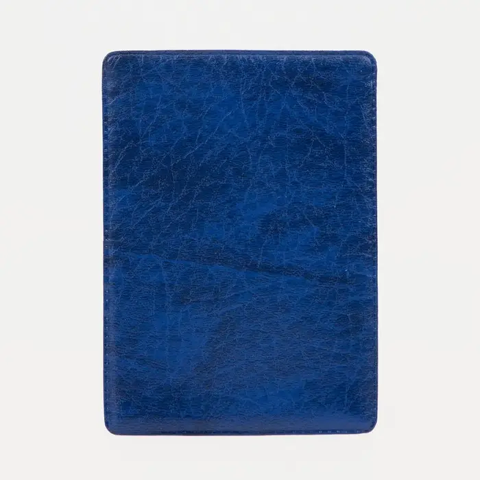 Обложка для проездного, пропуска, цвет синий