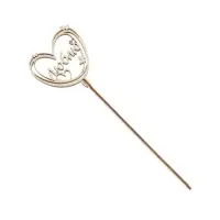 Топпер для торта деревянный &laquo;Люблю&raquo;