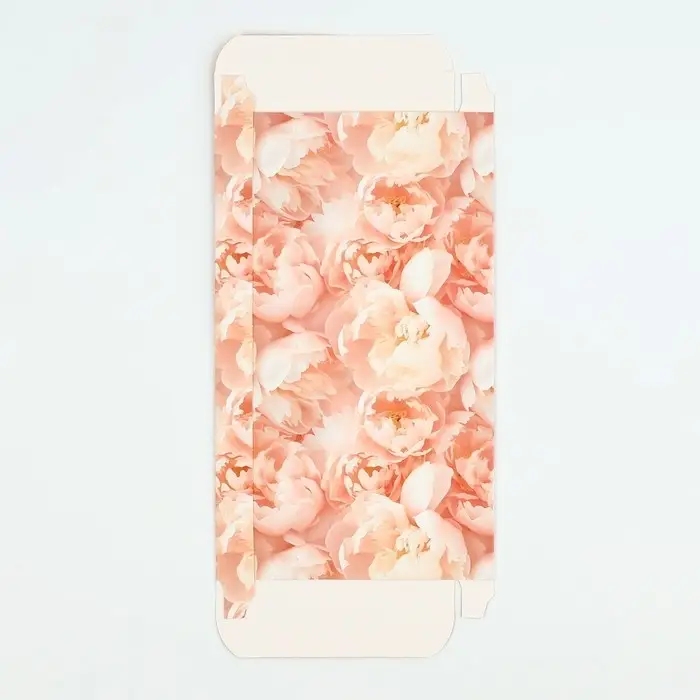 Коробка для шоколада &laquo;Цветы&raquo;, 17 х 8.5 х 1.5 см