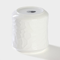 Набор фарфоровый для специй BellaTenero &laquo;Кракле&raquo;, 3 предмета: солонка 100 мл, перечница 100 мл, сахарница с ложкой 350 мл, цвет белый