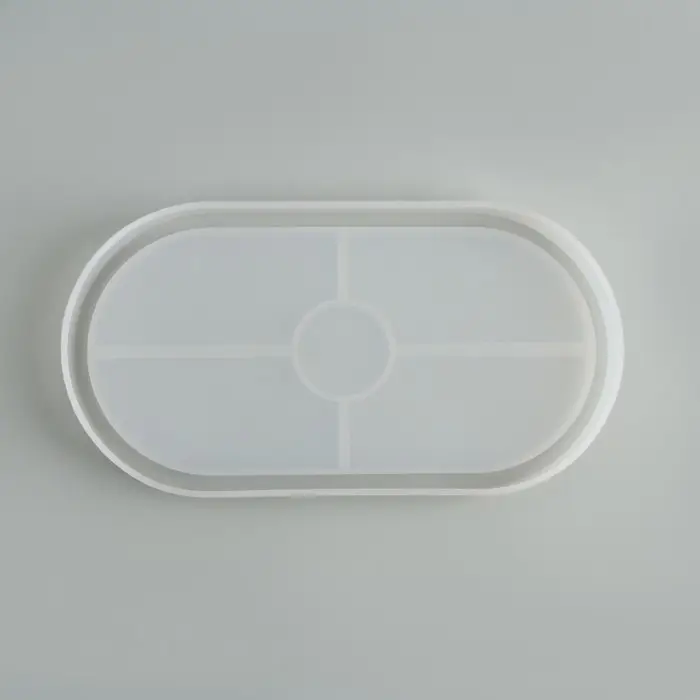 Подставка из гипса. Набор для создания поддона с красками &laquo;Овал&raquo;