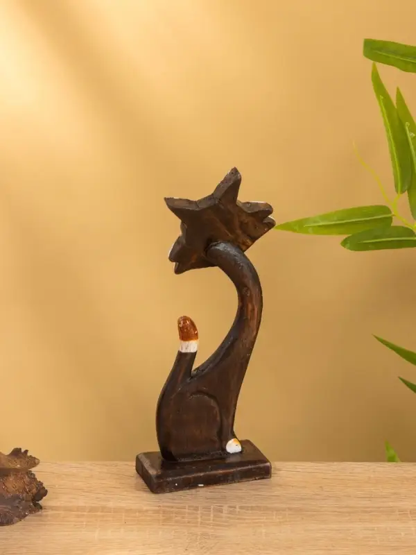 Сувенир на подставке &laquo;Киса&raquo;, 25-27 см, дерево, МИКС