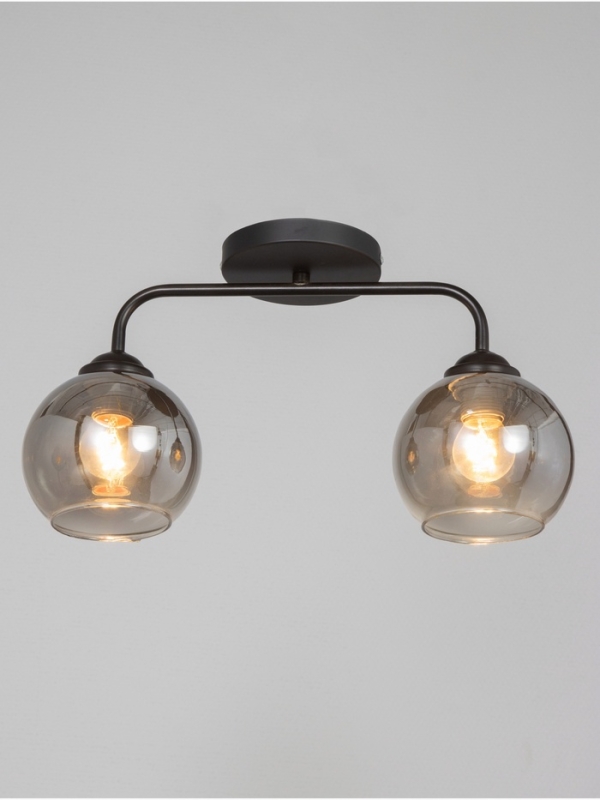 Люстра "Модерн" 2х40Вт Е27 черный