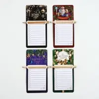 Набор магнитов &laquo;С Новым годом&raquo; с блоком и карандашом 4 шт.