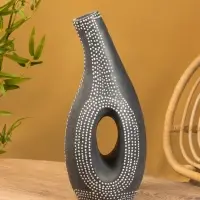 Ваза терракота &laquo;Рамос&raquo;, 22&times;18&times;53 см, керамика