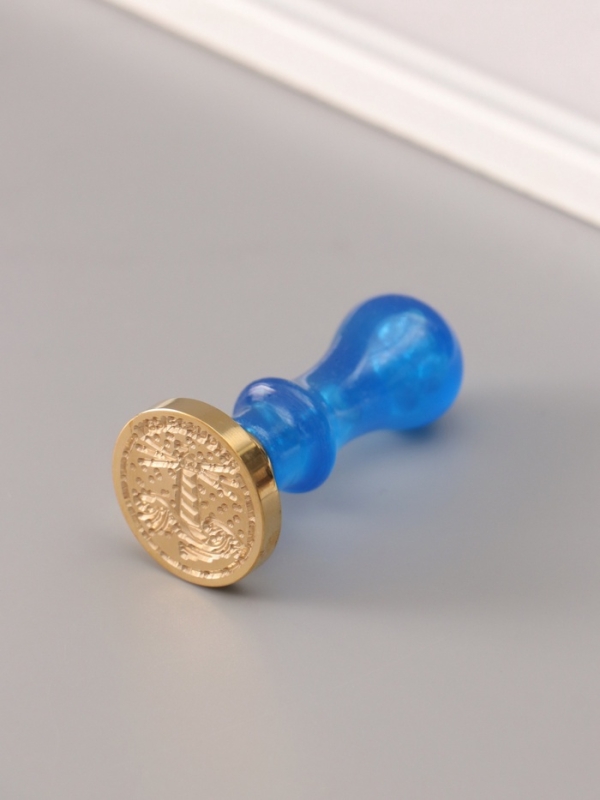 Сургучный набор "Маяк" печать, ручка, сургуч 12,5х10х3,6 см