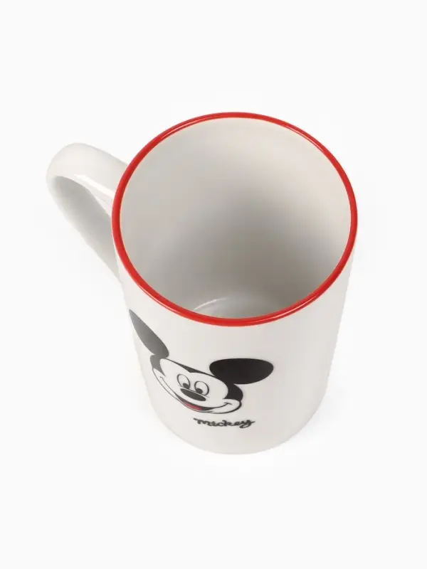 Кружка керамическая новогодняя, 385 мл, Микки Маус